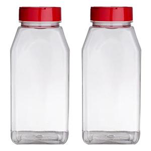 32 OZ Plastic Spice Bottles with Pour Cap - Set of 2