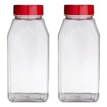 32 OZ Plastic Spice Bottles with Pour Cap - Set of 2