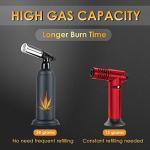 Adjustable Double Flame Butane Torch with Safety Lock