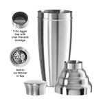 Oggi 60 oz Jumbo Stainless Steel Cocktail Shaker