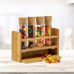 Test Tubes with Cork Stoppers - 4 Pack