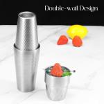 Double-Wall Boston Shaker Set with Insulated Cup