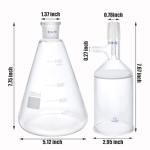 Buchner Funnel Filtering Kit with Filter Bottle