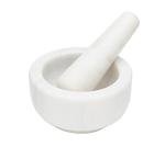 Marble Mortar and Pestle Set - 4.75" White