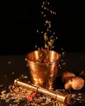Brass Mortar and Pestle Set - Traditional Design