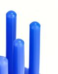 QWORK Plastic Test Tube Rack, 2 Pack, Blue