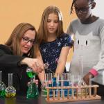 10-Hole Wood Test Tube Holder for 22mm Tubes