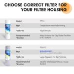 5 Micron 10" Whole House Water Filter Cartridge