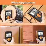 Dr.meter Upgraded Pinless Wood Moisture Meter MD918