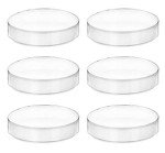 EISCO 6-Pack Reusable Polypropylene Petri Dishes