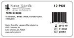 Sterile Polystyrene Petri Dish, 90x15mm, 3 Vents