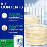 Nutrient Agar Petri Dishes Kit with eBook