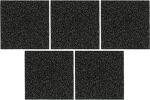 Carbon Filter Set for Solder Fume Extractor (5 Pack)