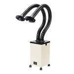 Solder Fume Extractor with Dual Dust Filters