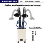 Solder Fume Extractor with Dual Dust Filters