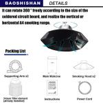 Solder Fume Extractor with Dual Dust Filters