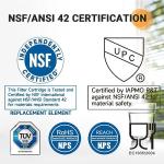 1 Micron 2.5" x 10" Carbon Water Filter Pack