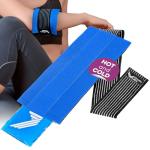 Elastic Strap Ice Pack Wrap - Reusable Hot/Cold Gel