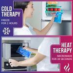 Elastic Strap Ice Pack Wrap - Reusable Hot/Cold Gel