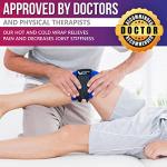 Elastic Strap Ice Pack Wrap - Reusable Hot/Cold Gel