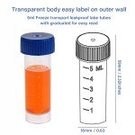 Leakproof Graduated Cryo Test Tube - 50PCS