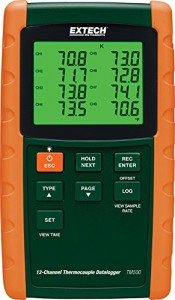 Extech TM500 12-Channel Datalogging Thermometer