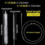 4 Pack Extra Long Cleaning Brushes for Tubes