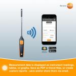 Testo 405i Handheld Anemometer with Bluetooth