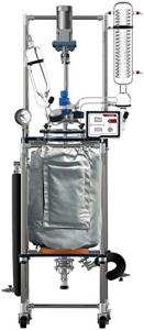 50L Jacketed Glass Reactor with Insulation Jacket