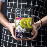 KINNOSE 1000ML Graduated Beaker Mug with Lid