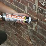 DAP High Heat Mortar Fire Stop Caulk, 10 Oz