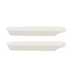 Corundum Alumina Crucible Boat Set - 2pcs