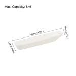 Corundum Alumina Crucible Boat Set - 2pcs