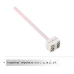 Platinum Rhodium S Type Thermocouple Probe 1600°C