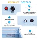 MSFULLSEA Mycology Vertical Laminar Flow Hood