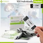 Cynamed Sterile Carbon Steel Scalpel Blades, 100 Pack