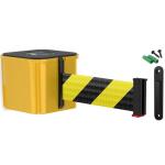 Visiontron WM412 Wall-Mounted Yellow Crowd Barrier 30