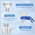 LVDALAB Vacuum Filtration Setup with Borosilicate Glass