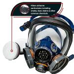 PD-100 Full Face Organic Vapor Respirator Mask