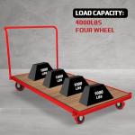 Heavy Duty 5" Polyurethane Caster Wheels - Set of 4