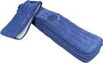 CleanAide 24" Microfiber Mop Pad Set, 6 Pack