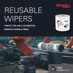 WypAll Power Clean X70 Medium Duty Cloth Roll