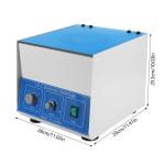 High-Capacity Lab Benchtop Electric Centrifuge