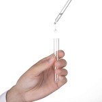 50pcs Clear Test Tubes with Rack and Lids