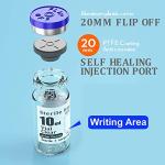 10pcs 10ml Sterile Empty Vials with Caps