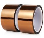 High-Temperature Polyimide Tape, 2 Pack, 2"x33m