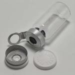 10ml Sterile Glass Sample Vial with Flip Cap