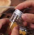 10 Pack 40ml Clear Plastic Test Tubes with Caps