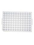 96-Well PCR Plate Silicone Sealing Caps - 10 Pack