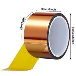 Outus High Temperature Heat Transfer Tape - 2 Rolls